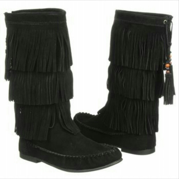 Steve Madden Black Boots
