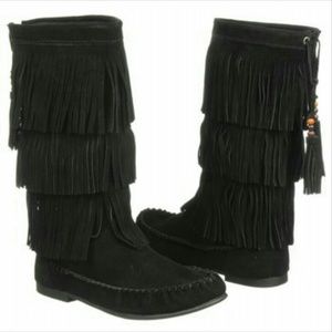 Steve Madden Black Boots