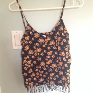 Traded 💕Pacsun O'neill sunflower top