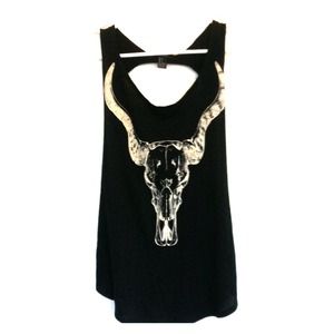 Open Back Muscle Tee