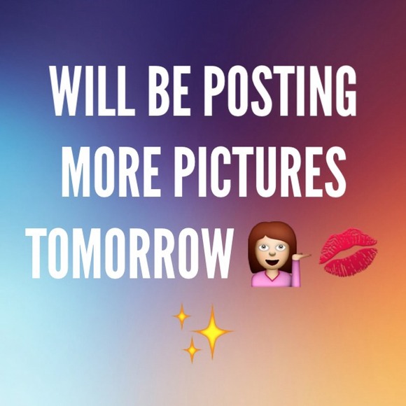 Look at closet tomorrow for new stuff 💋