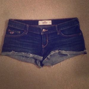 Hollister denim shorts