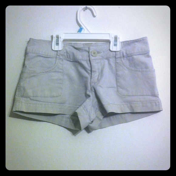 Khaki Short Shorts