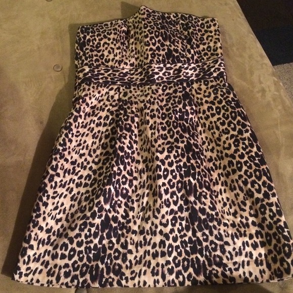 Tube cheetah dress
