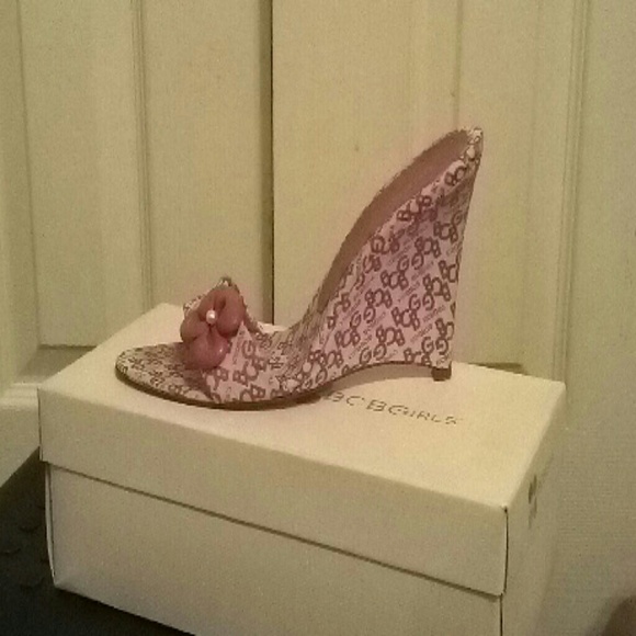 Pink BCBG Wedge Heel