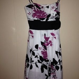 Floral printed dress