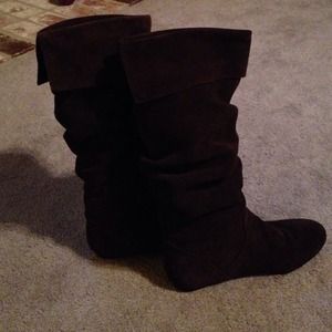 Steve Madden boots black 😄 make offer 😄