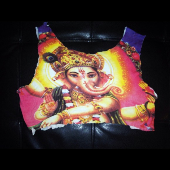Ganesh crop top