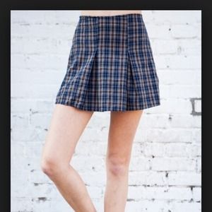 🚫SOLD🚫 Brandy Melville Kaitlee Plaid Skirt