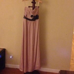 Light pink/purple color evening dress