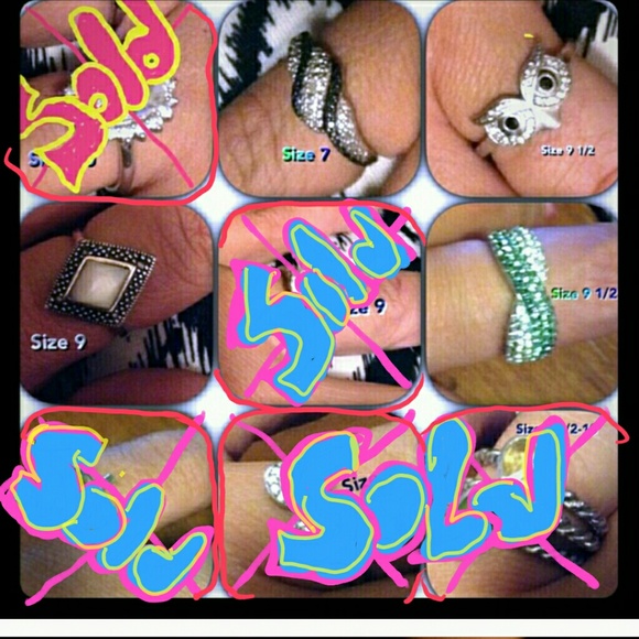 Sterling silver .925 rings. $15-$30 bundle 2day!