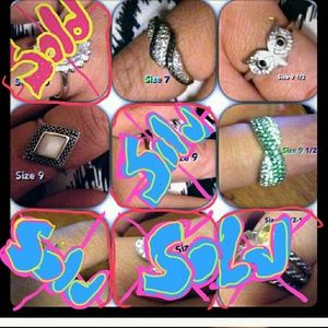 Sterling silver .925 rings. $15-$30 bundle 2day!