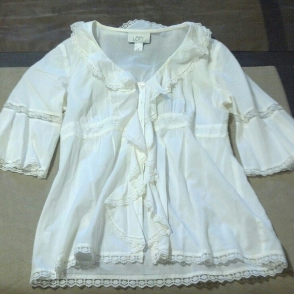 Ann Taylor Loft Button-up Blouse