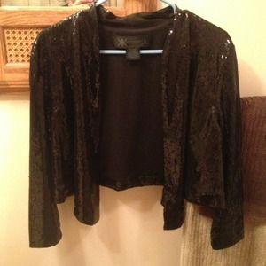 Kardashian Kollection sequin blazer