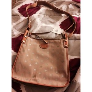 NWT fossil cross body bag!
