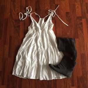 Flowy White Dress - Nasty Gal Inspired