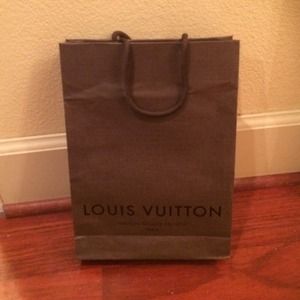 Authentic Louis Vuitton Shopping Bag