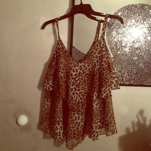 Fun cheetah top