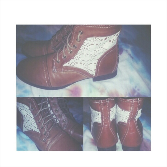 Crotchet Combat boots