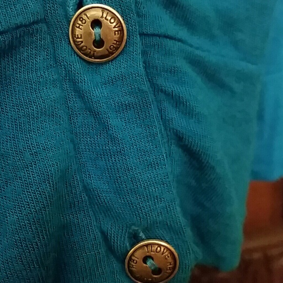 Bright Blue Cardigan! - Picture 3 of 4