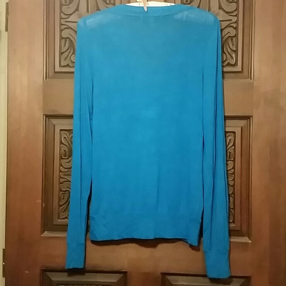 Bright Blue Cardigan! - Picture 4 of 4