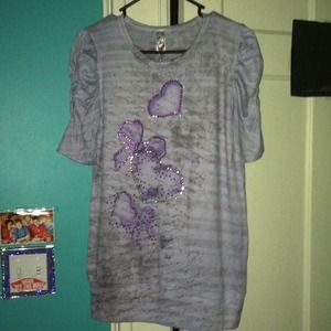 Cute Purple shirt!