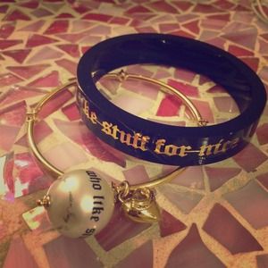 Chic funky juicy couture bangles