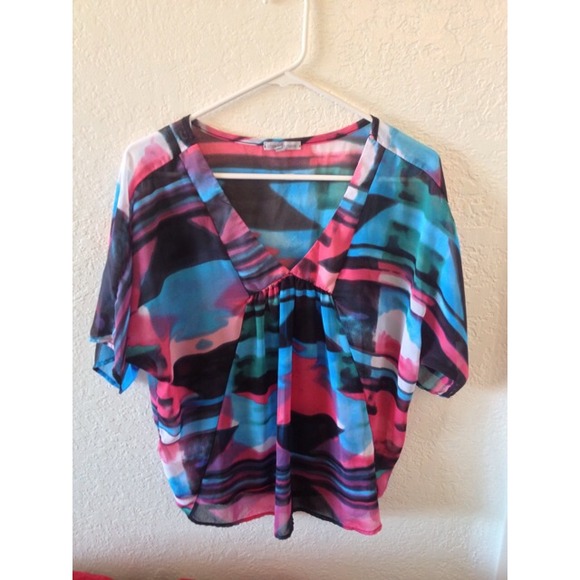 Colorful Aztec shirt