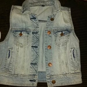 Denim vest