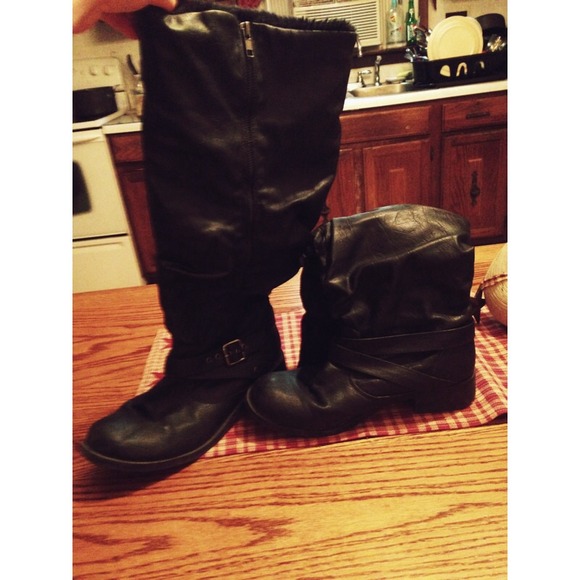 Knee high boots