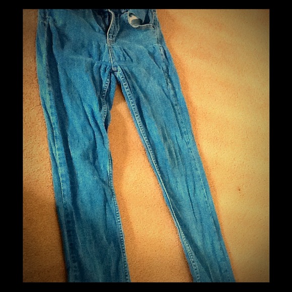 MOTO Topshop Blue Jeans Size Medium W28 L32