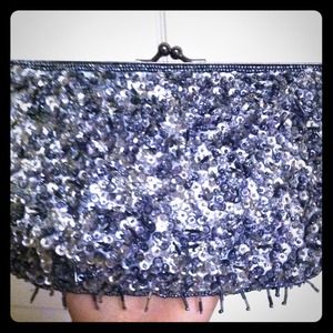Boutique Navy blue, grey/silver