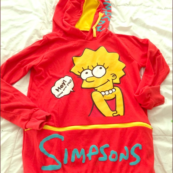 "The Simpsons" hoodie. Rare!!