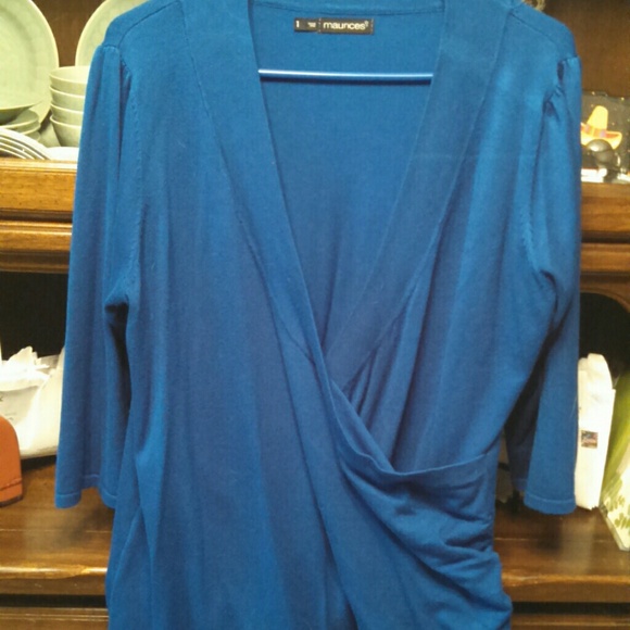 Royal blue sweater shirt