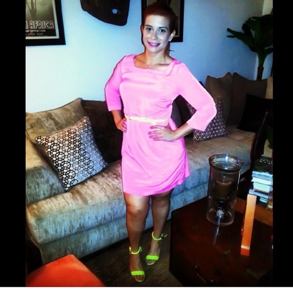 Hot Pink Old Navy Sheath Dress