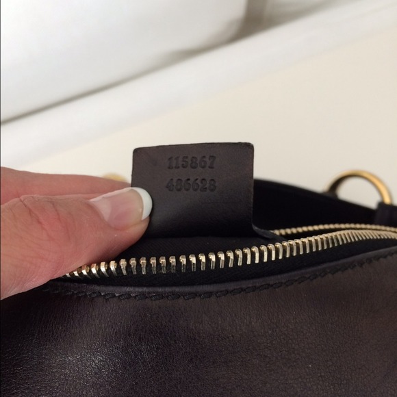 Gucci black leather hobo - Picture 4 of 4