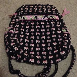 Super cute Vera Bradley mini backpack elephants
