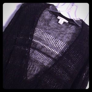 Lightweight open weave sweater