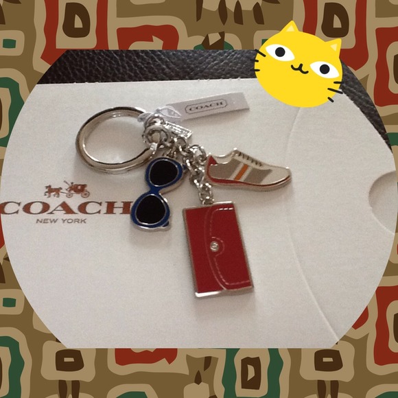 Coach Accessories - 💯Authentic Coach Keychain NEW