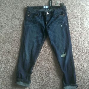 EXPRESS LOW RISE MODERN BOYFRIEND JEANS