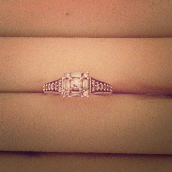 Keepsake Jewelry - 1/2 carat T.W. Diamond white gold engagement ring