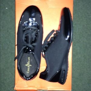 Cole Haan Black Oxford Sneakers