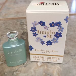 parfum remember me christian dior
