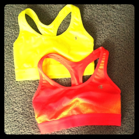 Neon sports bras bundle- Brand New!