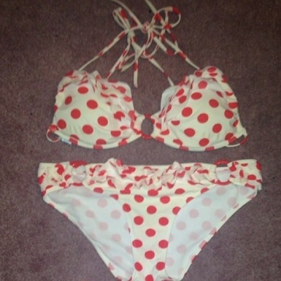 VS PINK Halter String Bikini