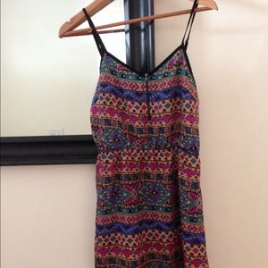 Ethnic print dress