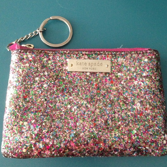 Kate Spade Glitterball Coin Purse