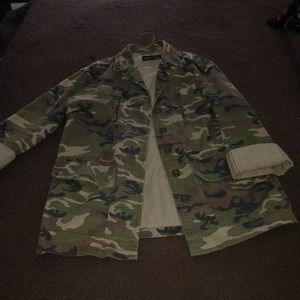 topshop camo jacket