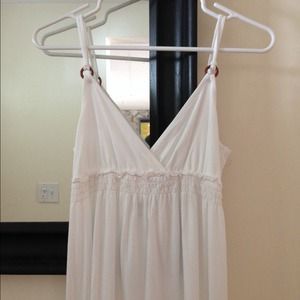 American eagle white summer maxi dress