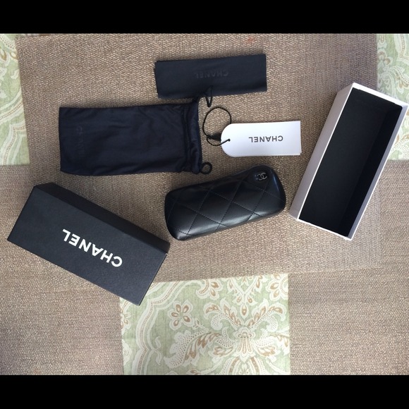 Authentic Chanel sunglasses CASE